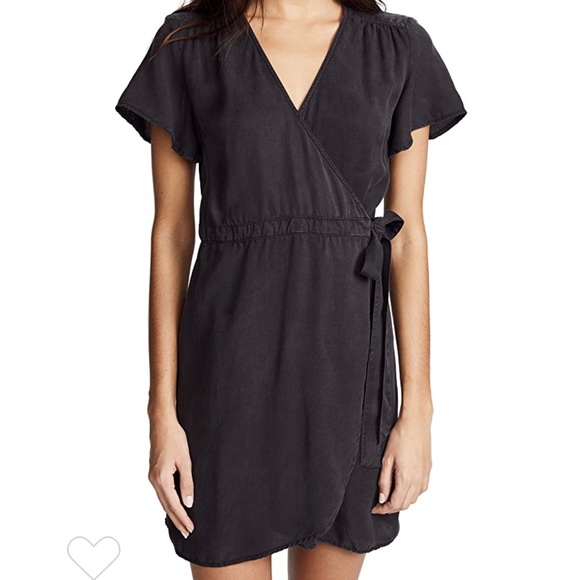 Bella Dahl Flowy Wrap Dress - Picture 6 of 10